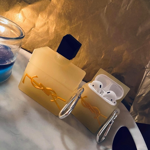 YSL Airpod Case for Airpords 1-2 and Pro - Picture 2 of 5